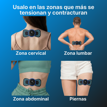 Mini Masajeador EMS: Tu aliado contra el dolor y la fatiga muscular