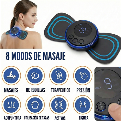 Mini Masajeador EMS: Tu aliado contra el dolor y la fatiga muscular